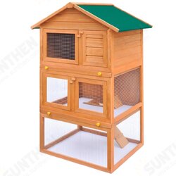 170161 Outdoor Rabbit Hutch Small Animal House Pet Cage 3 Layers Wood Pet Supplies Dog House Pet Home Cat Bedpen Fence Playpen 170161 Outdoor Rabbit Hutch Small Animal House Pet Cage 3 Layers Wood Pet Supplies Dog House Pet Home Cat Bedpen Fence Playpen