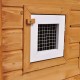 170173 Outdoor Large Rabbit Hutch House Pet Cage Single House Pet Supplies Dog House Pet Home Cat Bedpen Fence Playpen