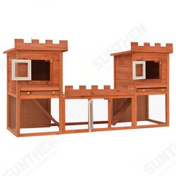 170174 Outdoor Large Rabbit Hutch 192 x 50 x 101 cm House Pet Cage Double House Pet Supplies Rabbit House Pet Home Puppy Bedpen Fence Playpen 170174 Outdoor Large Rabbit Hutch 192 x 50 x 101 cm House Pet Cage Double House Pet Supplies Rabbit House Pet Home Puppy Bedpen Fence Playpen