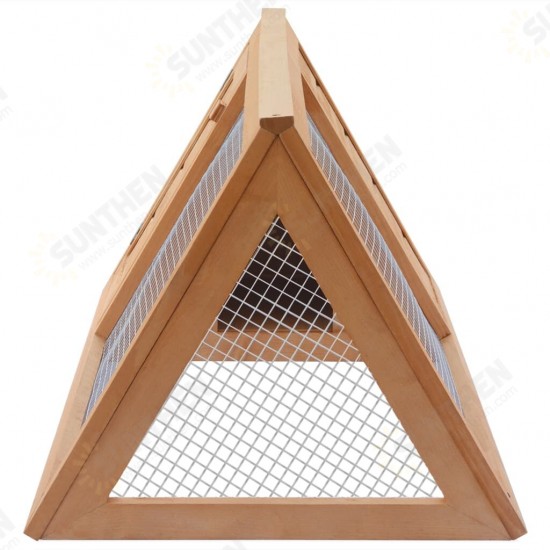 170345 Outdoor Animal Rabbit Cage Wood Pet Cage Double House Pet Supplies Rabbit House Pet Home Puppy Bedpen Fence Playpen