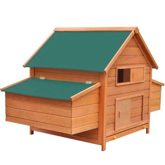 170410 Outdoor Chicken Coop Wood 157x97x110 cm House Pet Supplies Rabbit House Pet Home Puppy Bedpen Fence Playpen