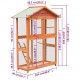 170638 Outdoor Bird Cage Solid Pine & Fir Wood 125.5x59.5x164 cm Pet Supplies Dog House Pet Home Cat Bedpen Fence Playpen