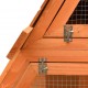 170643 Outdoor Rabbit Hutch Solid Pine & Fir Wood 152x128x108 cm Pet Supplies Dog House Pet Home Cat Bedpen Fence Playpen