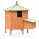 170645 Outdoor Chicken Cage Solid Pine & Fir Wood 126x117x125 cm House Pet Supplies Rabbit House Pet Home Puppy Bedpen Fence Playpen