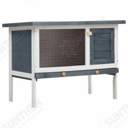 170828 Outdoor Rabbit Hutch 1 Layer Grey Wood Pet Supplies Rabbit House Pet Home Puppy Bedpen Fence Playpen 170828 Outdoor Rabbit Hutch 1 Layer Grey Wood Pet Supplies Rabbit House Pet Home Puppy Bedpen Fence Playpen