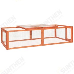 170877 Outdoor Rabbit Hutch 183x90x46.5 cm Solid Firwood Pet Supplies Dog House Pet Home Cat Bedpen Fence Playpen 170877 Outdoor Rabbit Hutch 183x90x46.5 cm Solid Firwood Pet Supplies Dog House Pet Home Cat Bedpen Fence Playpen