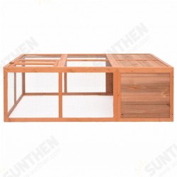 171452 Outdoor Rabbit Hutch 150x100x50 cm Solid Firwood Pet Supplies Dog House Pet Home Cat Bedpen Fence Playpen 171452 Outdoor Rabbit Hutch 150x100x50 cm Solid Firwood Pet Supplies Dog House Pet Home Cat Bedpen Fence Playpen