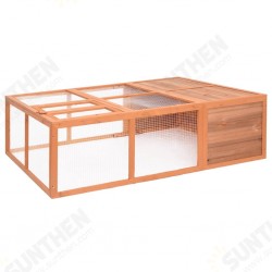 171452 Outdoor Rabbit Hutch 150x100x50 cm Solid Firwood Pet Supplies Dog House Pet Home Cat Bedpen Fence Playpen 171452 Outdoor Rabbit Hutch 150x100x50 cm Solid Firwood Pet Supplies Dog House Pet Home Cat Bedpen Fence Playpen