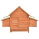 171459 Outdoor Chicken Coop 152x96x110 cm Solid Firwood Pet Supplies Dog House Pet Home Cat Bedpen Fence Playpen