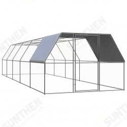 3089327 Outdoor Chicken Coop 3x10x2 m Galvanised Steel Pet Supplies Dog House Pet Home Cat Bedpen Fence Playpen 3089327 Outdoor Chicken Coop 3x10x2 m Galvanised Steel Pet Supplies Dog House Pet Home Cat Bedpen Fence Playpen