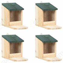 47231 Outdoor Squirrel Houses 4 pcs Firwood Pet Supplies Dog House Pet Home Cat Bedpen Fence Playpen 47231 Outdoor Squirrel Houses 4 pcs Firwood Pet Supplies Dog House Pet Home Cat Bedpen Fence Playpen