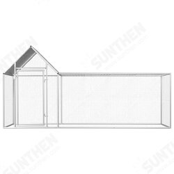 144554 Outdoor Chicken Coop 3x1x1.5 m Galvanised Steel House Cage Foldable Puppy Cats Sleep Metal Playpen Exercise Training Bedpan Pet Supplies 144554 Outdoor Chicken Coop 3x1x1.5 m Galvanised Steel House Cage Foldable Puppy Cats Sleep Metal Playpen Exercise Training Bedpan Pet Supplies