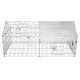 Chicken Coop Run Cage Upgrade 86.6inch*40inch*38inch Metal Chicken Fence Pen Pet Playpen Enclosures with Protection Cover&Ground Nail,Cage Indoor Outdoor Yard for Small Animals Cat Hen Duck Rabbit