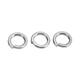 100Pcs M4 304 Stainless Steel Split Lock Washers Spring Washers