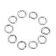 100Pcs M4 304 Stainless Steel Split Lock Washers Spring Washers