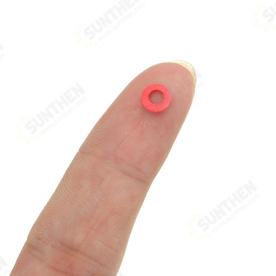 100Pcs Steel Pad Insulation Washer Red Steel Paper Spacer Insulating Spacers Set Meson Gasket