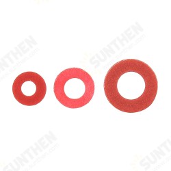 100Pcs Steel Pad Insulation Washer Red Steel Paper Spacer Insulating Spacers Set Meson Gasket 100Pcs Steel Pad Insulation Washer Red Steel Paper Spacer Insulating Spacers Set Meson Gasket