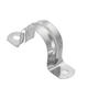 10Pcs 16-32mm 304 Stainless Steel Pipe Strap Clamp Holder Fastener with Screws