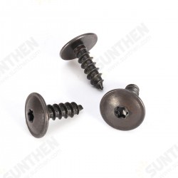 10Pcs/Set Engine Cover Undertray Splashguard Wheel Arch Torx Screw Metal for VW 10Pcs/Set Engine Cover Undertray Splashguard Wheel Arch Torx Screw Metal for VW