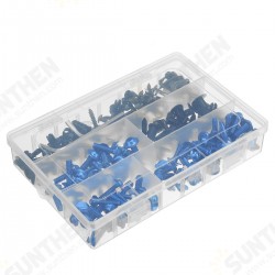 198PCS Motorcycle Nylon Washer KitFairing Bolts Screws Retainer Fastener Clips