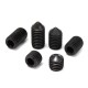 20Pcs Black 12.9 Grade M12 HEX Socket Set Core Point Grub Screws