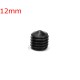 20Pcs Black 12.9 Grade M12 HEX Socket Set Core Point Grub Screws