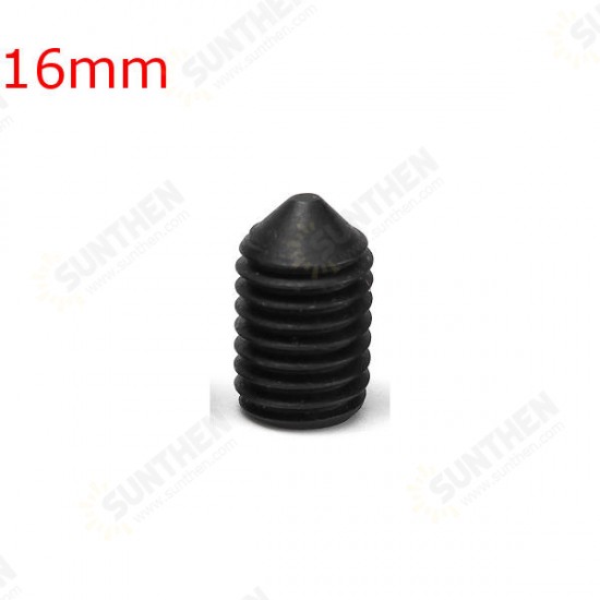 20Pcs Black 12.9 Grade M12 HEX Socket Set Core Point Grub Screws