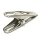 20Pcs Stainless Steel Clips Tent Windproof Securing Hook Buckle