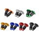 2Pcs 22mm CNC Parts Road MTB Handlebar Cap Hand Grips Bar End Plugs