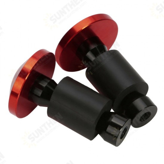 2Pcs 22mm CNC Parts Road MTB Handlebar Cap Hand Grips Bar End Plugs