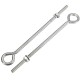 2Pcs Stainless Steel M8 Screw Bolt With Nuts And Washers - 4 Size