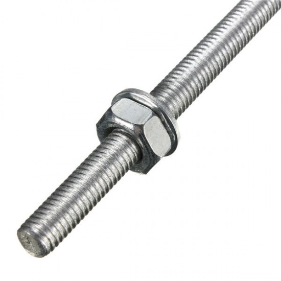 2Pcs Stainless Steel M8 Screw Bolt With Nuts And Washers - 4 Size