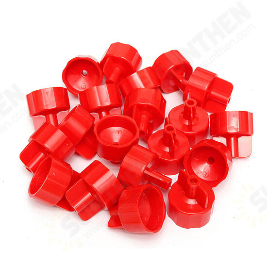 50 Pcs Flat Tile Ceramic Leveling System Kit Floor Wall Spacer Strap Tools Tile Spacers