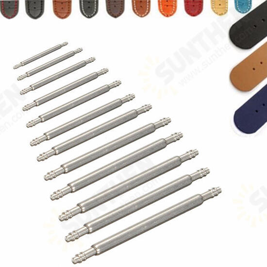 8-24mm Stainless Steel Spring Link Bar Pins For Watch Band Strap