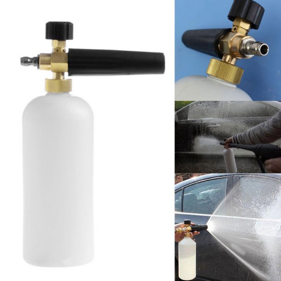 High Pressure Washer Jet 1/4inch Snow Foam Lance Cannon Car Clean Washer Bottle