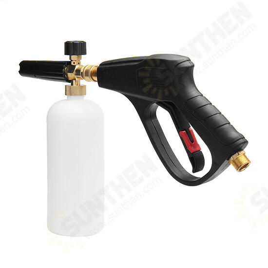 High Pressure Washer Jet 1/4inch Snow Foam Lance Cannon Car Clean Washer Bottle High Pressure Washer Jet 1/4inch Snow Foam Lance Cannon Car Clean Washer Bottle