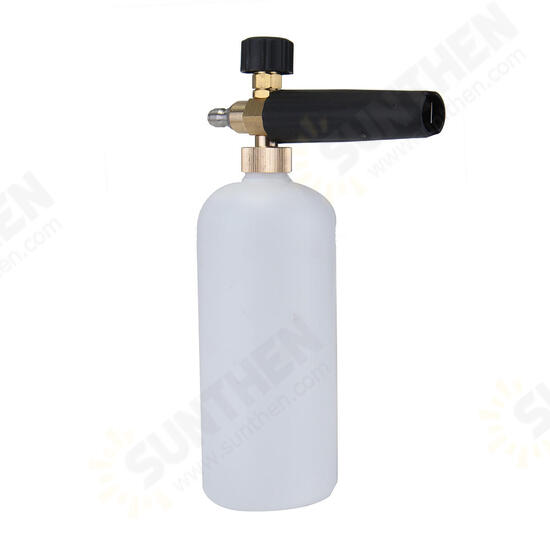 High Pressure Washer Jet 1/4inch Snow Foam Lance Cannon Car Clean Washer Bottle High Pressure Washer Jet 1/4inch Snow Foam Lance Cannon Car Clean Washer Bottle