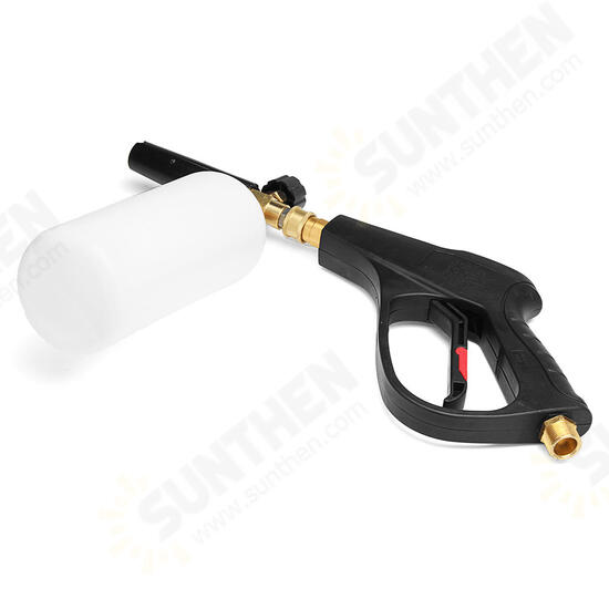 High Pressure Washer Jet 1/4inch Snow Foam Lance Cannon Car Clean Washer Bottle High Pressure Washer Jet 1/4inch Snow Foam Lance Cannon Car Clean Washer Bottle