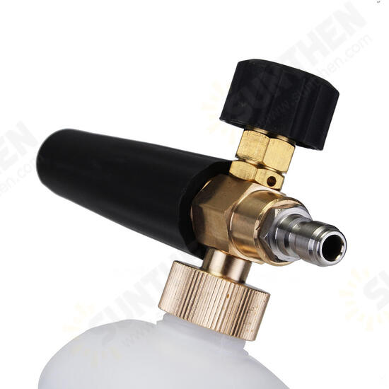 High Pressure Washer Jet 1/4inch Snow Foam Lance Cannon Car Clean Washer Bottle High Pressure Washer Jet 1/4inch Snow Foam Lance Cannon Car Clean Washer Bottle