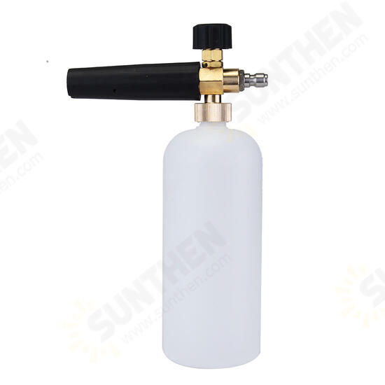 High Pressure Washer Jet 1/4inch Snow Foam Lance Cannon Car Clean Washer Bottle High Pressure Washer Jet 1/4inch Snow Foam Lance Cannon Car Clean Washer Bottle
