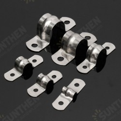 Stainless Steel Plumbing Pipe Saddle Clip Hose Bracket M5 to M20 Stainless Steel Plumbing Pipe Saddle Clip Hose Bracket M5 to M20