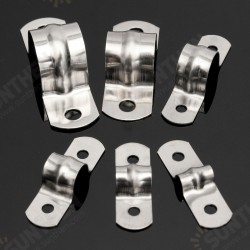 Stainless Steel Plumbing Pipe Saddle Clip Hose Bracket M5 to M20 Stainless Steel Plumbing Pipe Saddle Clip Hose Bracket M5 to M20