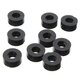 200Pcs Flat Nylon Washer Black Round Spacer Washer Standoff Fastener Hardware 7*3*L