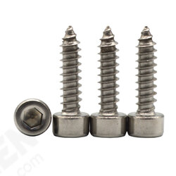 M2SH3 50Pcs M2 304 Stainless Steel Hex Socket Cylinder Cap Head Self Tapping Screw Wood Screws Speaker Screws Optional Length M2SH3 50Pcs M2 304 Stainless Steel Hex Socket Cylinder Cap Head Self Tapping Screw Wood Screws Speaker Screws Optional Length
