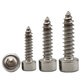 M2SH3 50Pcs M2 304 Stainless Steel Hex Socket Cylinder Cap Head Self Tapping Screw Wood Screws Speaker Screws Optional Length M2SH3 50Pcs M2 304 Stainless Steel Hex Socket Cylinder Cap Head Self Tapping Screw Wood Screws Speaker Screws Optional Length