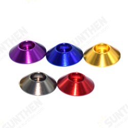 M4AN2 10Pcs M4 Big Cup Head Screw Washer Spacer Bolt Gasket Aluminum Alloy Multicolor M4AN2 10Pcs M4 Big Cup Head Screw Washer Spacer Bolt Gasket Aluminum Alloy Multicolor