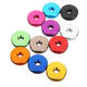 M6AN2 10Pcs M6 Knurled Thumb Nut w/ Collar Screw Spacer Washer Aluminum Alloy Multicolor