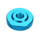 M6AN2 10Pcs M6 Knurled Thumb Nut w/ Collar Screw Spacer Washer Aluminum Alloy Multicolor