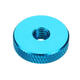 M6AN2 10Pcs M6 Knurled Thumb Nut w/ Collar Screw Spacer Washer Aluminum Alloy Multicolor