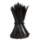 ZT04 Nylon 250Pcs/500Pcs 5mm 15/20/25/30/35/40cm Black/White Nylon Self-locking Cable Tie Zip Ties Strong Tensile Strength